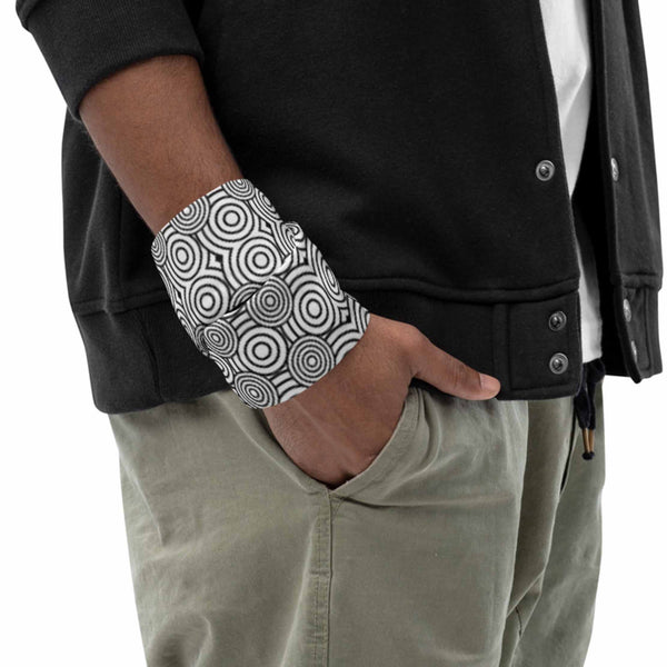 Black & White Circle | Gaiter Mask