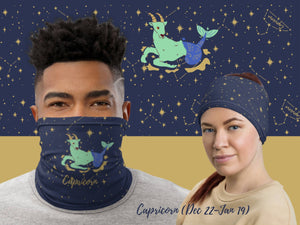 Capricorn zodiac | Gaiter Mask