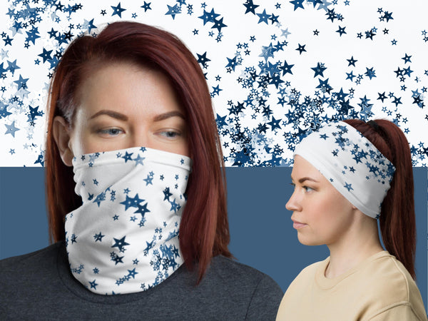 Blue galaxy Star | Gaiter Mask