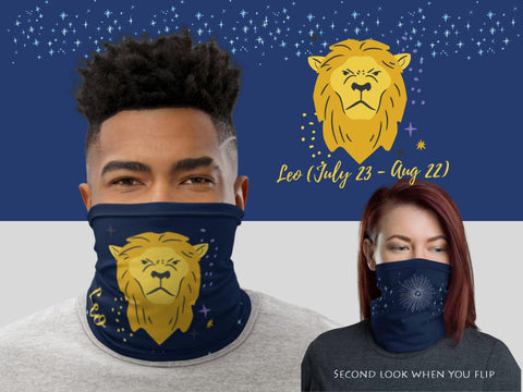 Leo zodiac | Gaiter Mask