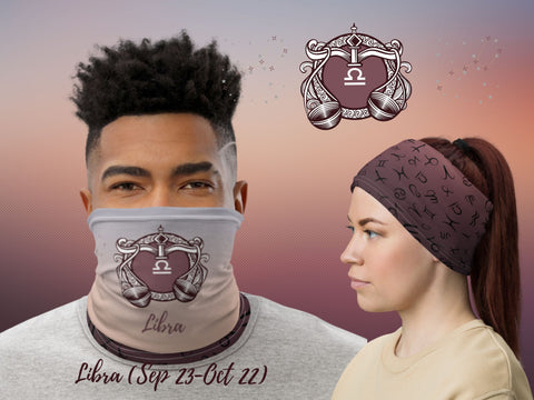 Libra zodiac | Gaiter Mask