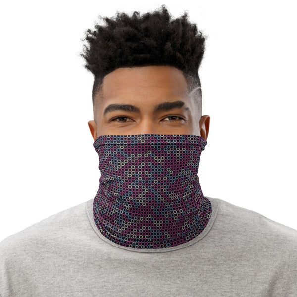 Purple polka dots | Gaiter Mask