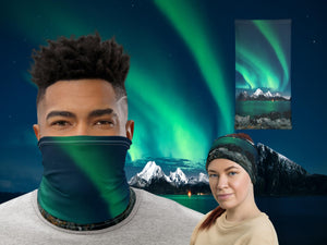 Northern light aurora | Gaiter Mask