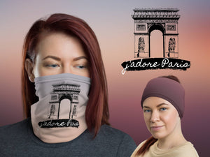 France Arc de Triomphe Paris | Gaiter Mask