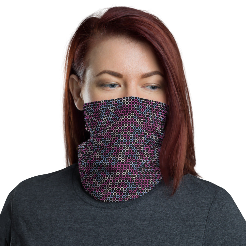 Purple polka dots | Gaiter Mask