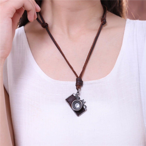 Vintage Camera Necklace